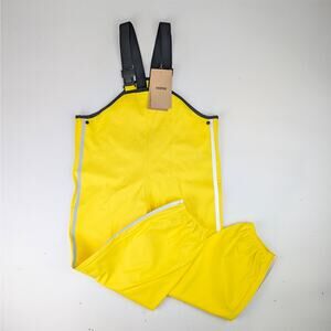 Reima Youth 7 Year Lammikko Bibbed Rain Pants - Yellow